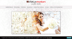 Desktop Screenshot of fotomolan.si